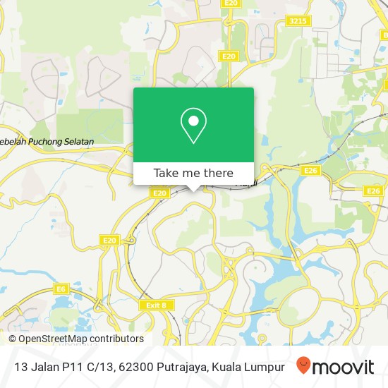 13 Jalan P11 C / 13, 62300 Putrajaya map