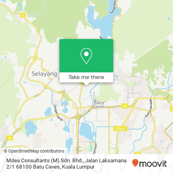 Mdea Consultants (M) Sdn. Bhd., Jalan Laksamana 2 / 1 68100 Batu Caves map