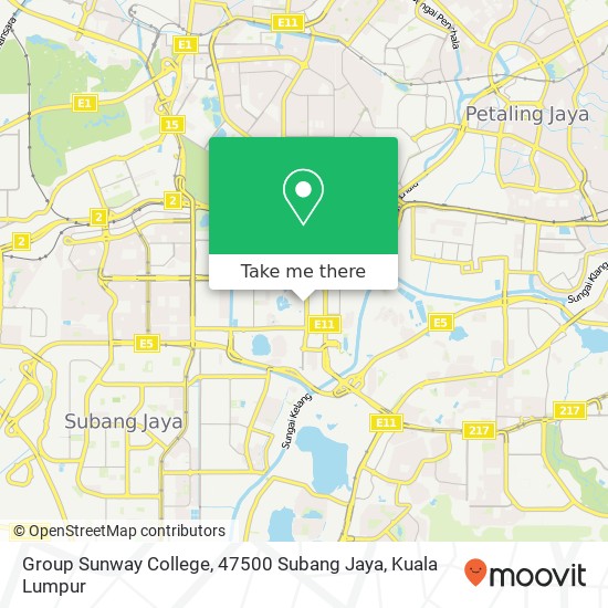 Group Sunway College, 47500 Subang Jaya map