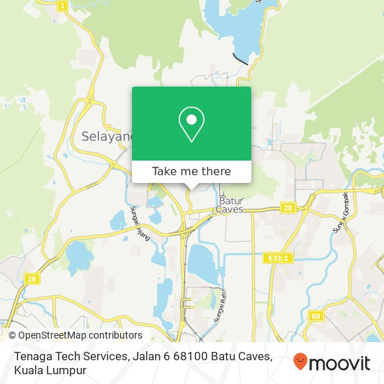 Tenaga Tech Services, Jalan 6 68100 Batu Caves map