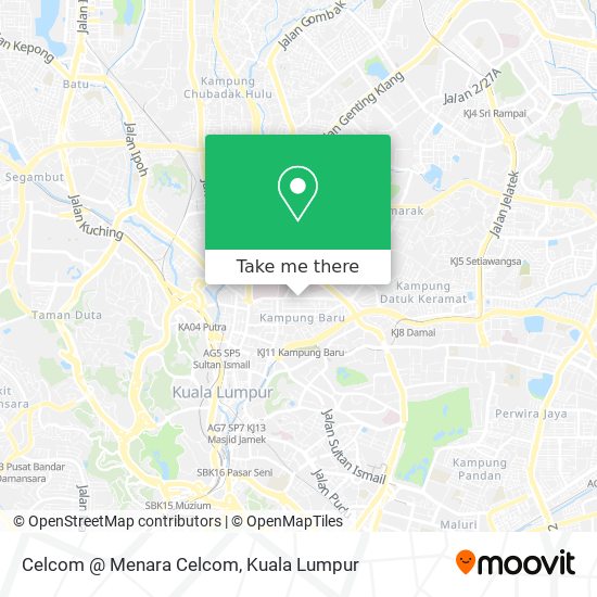 Celcom @ Menara Celcom map