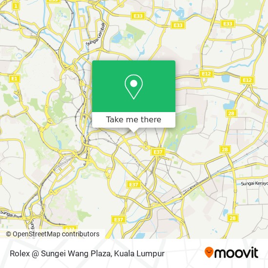 Peta Rolex @ Sungei Wang Plaza
