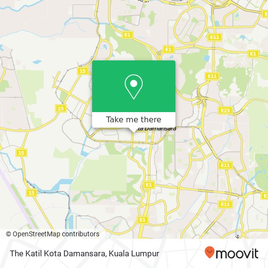 Peta The Katil Kota Damansara