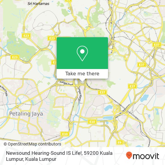 Newsound Hearing-Sound IS Life!, 59200 Kuala Lumpur map