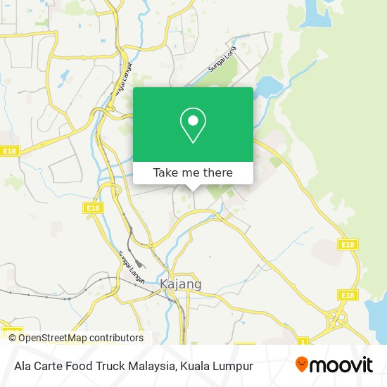 Ala Carte Food Truck Malaysia map