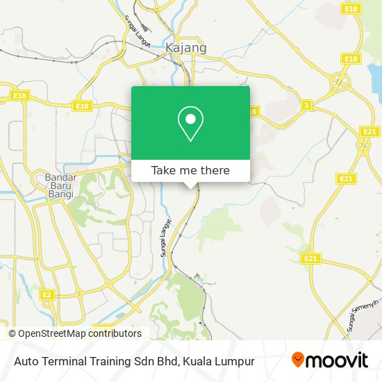 Auto Terminal Training Sdn Bhd map