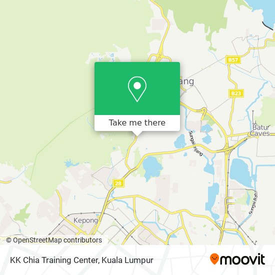 KK Chia Training Center map