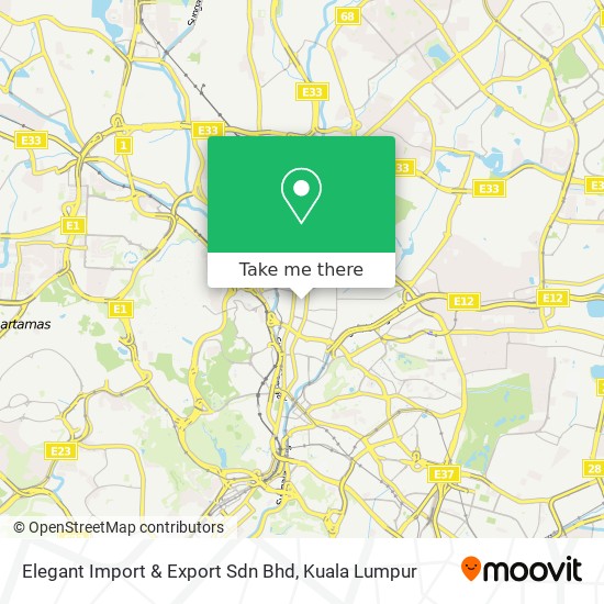 Elegant Import & Export Sdn Bhd map