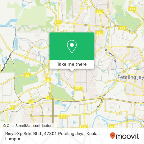 Peta Risys-Xp Sdn. Bhd., 47301 Petaling Jaya