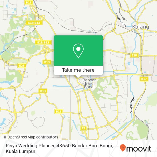 Risya Wedding Planner, 43650 Bandar Baru Bangi map