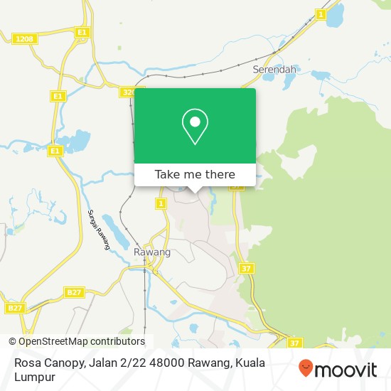 Peta Rosa Canopy, Jalan 2 / 22 48000 Rawang