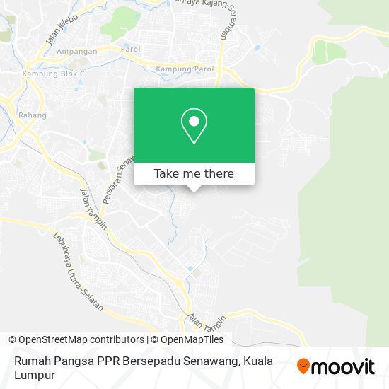 Rumah Pangsa PPR Bersepadu Senawang map