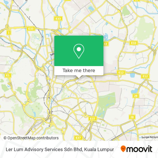 Ler Lum Advisory Services Sdn Bhd map