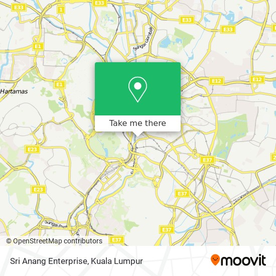 Sri Anang Enterprise map