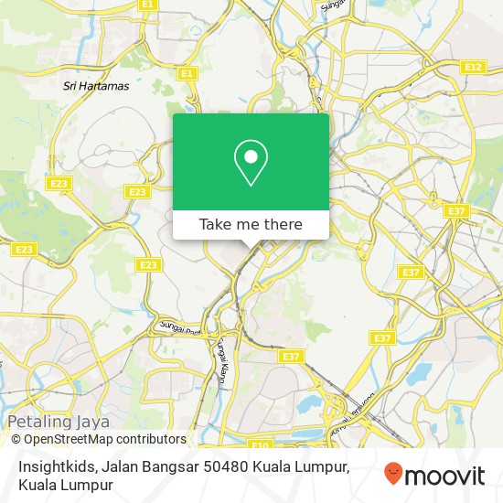 Insightkids, Jalan Bangsar 50480 Kuala Lumpur map