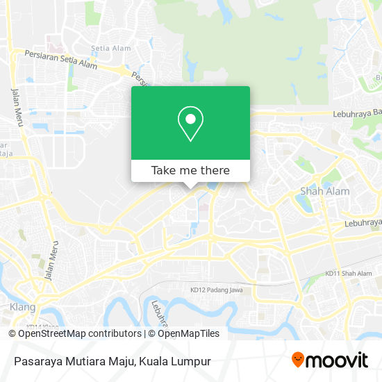 Pasaraya Mutiara Maju map