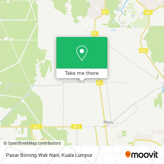 Peta Pasar Borong Wak Nani