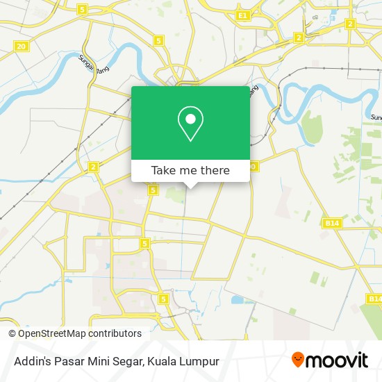 Addin's Pasar Mini Segar map