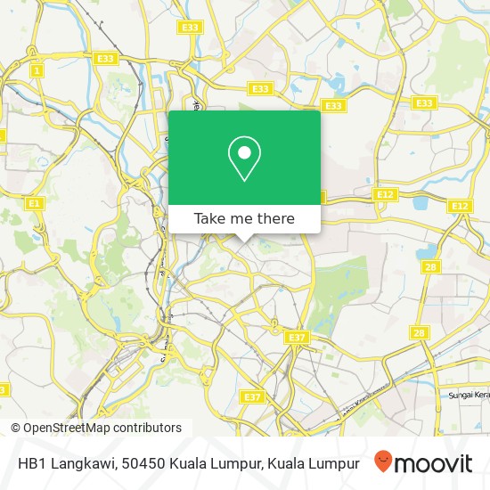 Peta HB1 Langkawi, 50450 Kuala Lumpur