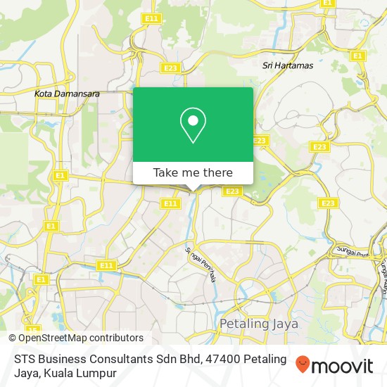 Peta STS Business Consultants Sdn Bhd, 47400 Petaling Jaya