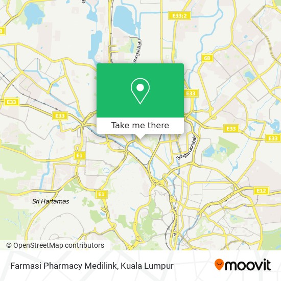 Farmasi Pharmacy Medilink map