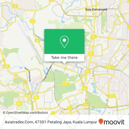 Asiatradex.Com, 47301 Petaling Jaya map