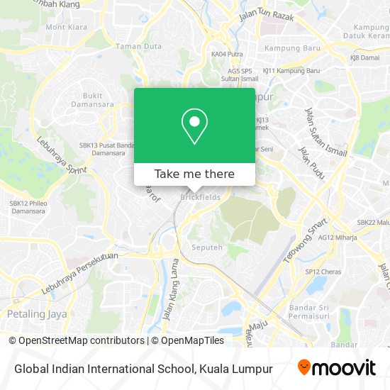 Global Indian International School map