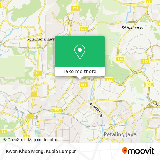 Kwan Khea Meng map