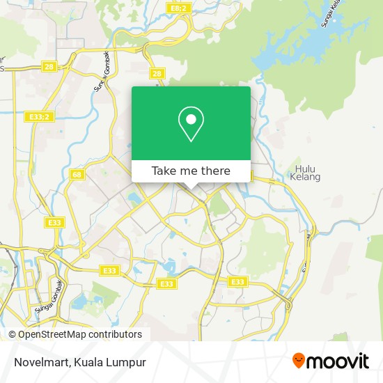 Novelmart map