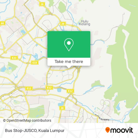 Bus Stop-JUSCO map