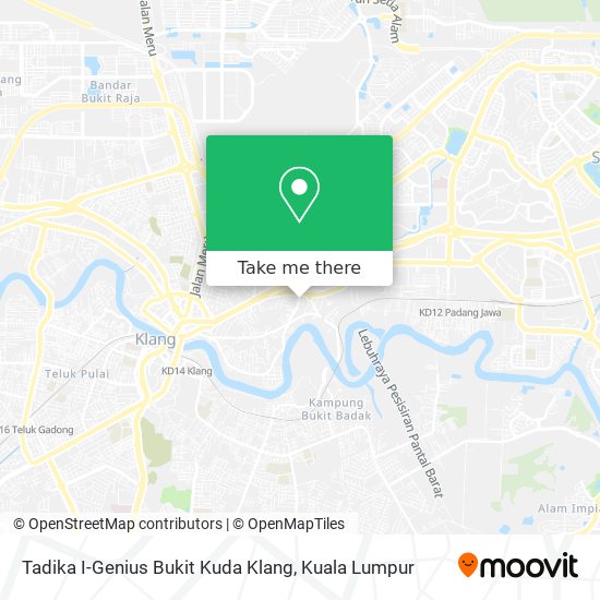 Peta Tadika I-Genius Bukit Kuda Klang