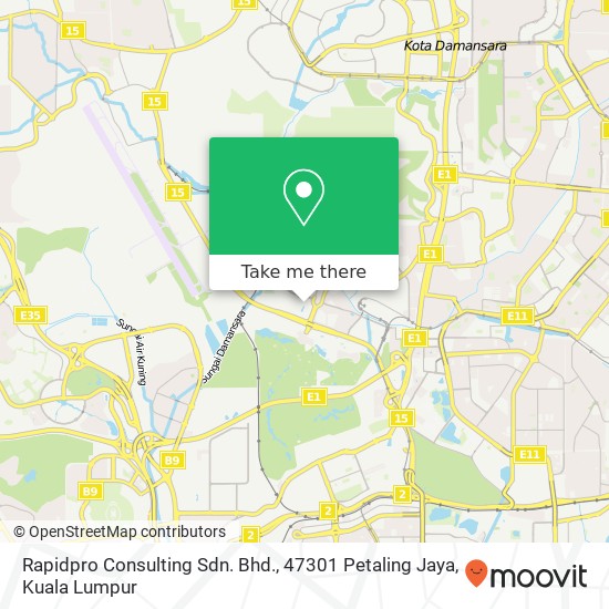 Peta Rapidpro Consulting Sdn. Bhd., 47301 Petaling Jaya