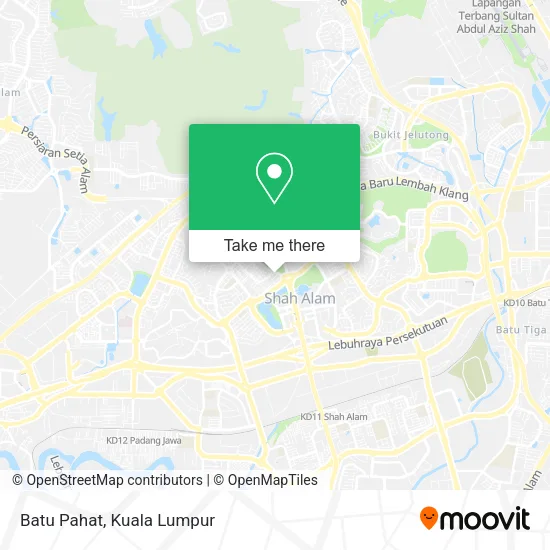 Batu Pahat map