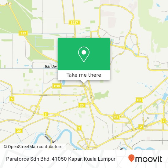 Paraforce Sdn Bhd, 41050 Kapar map