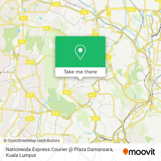 Nationwide Express Courier @ Plaza Damansara map