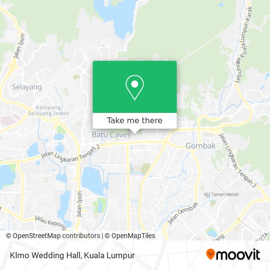 Klmo Wedding Hall map