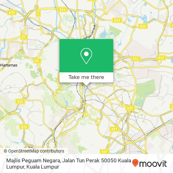 Majlis Peguam Negara, Jalan Tun Perak 50050 Kuala Lumpur map