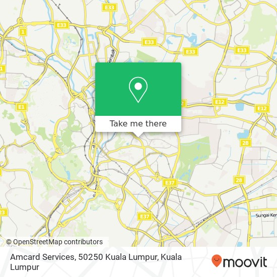 Amcard Services, 50250 Kuala Lumpur map