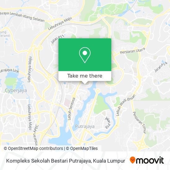 Peta Kompleks Sekolah Bestari Putrajaya