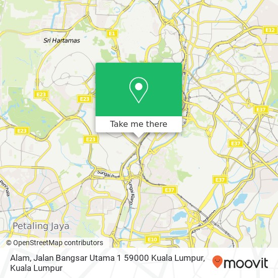 Alam, Jalan Bangsar Utama 1 59000 Kuala Lumpur map