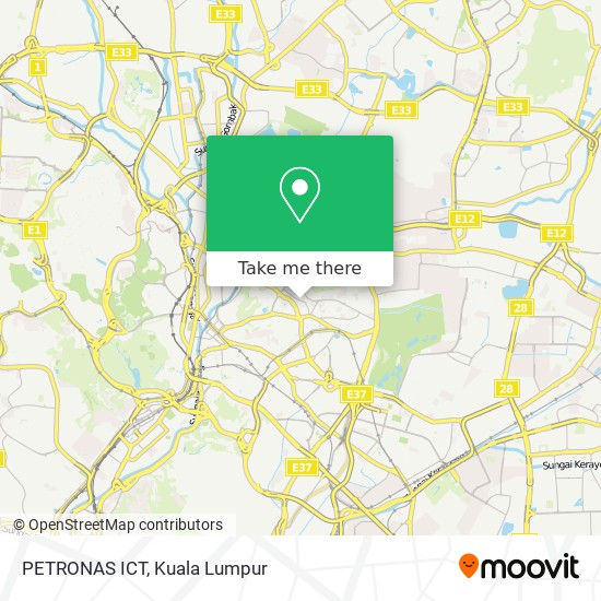 PETRONAS ICT map