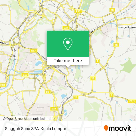 Singgah Sana SPA map