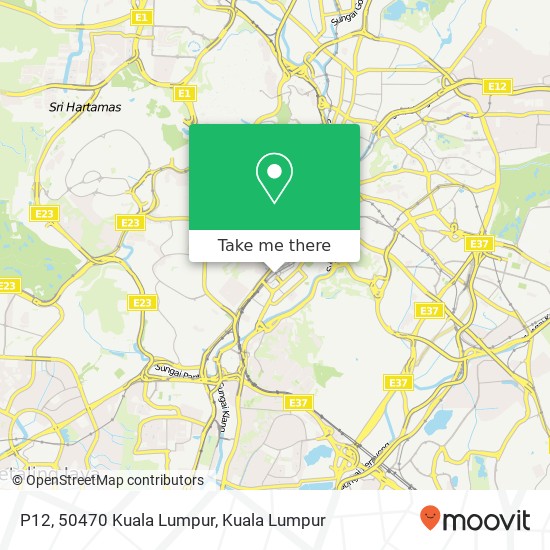 P12, 50470 Kuala Lumpur map