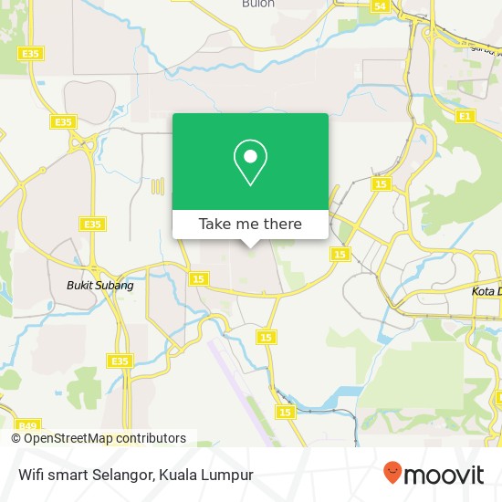 Wifi smart Selangor map