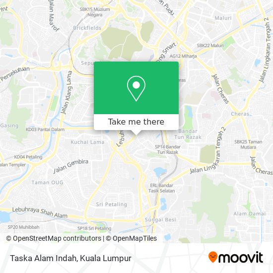 Taska Alam Indah map