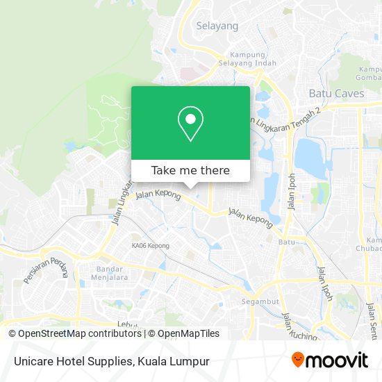 Unicare Hotel Supplies map