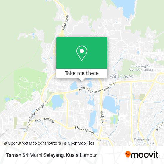 Taman Sri Murni Selayang map