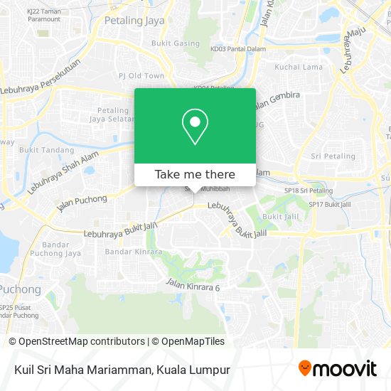 Kuil Sri Maha Mariamman map