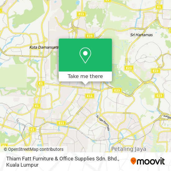 Thiam Fatt Furniture & Office Supplies Sdn. Bhd. map