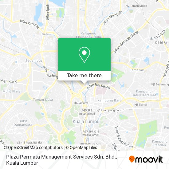 Peta Plaza Permata Management Services Sdn. Bhd.